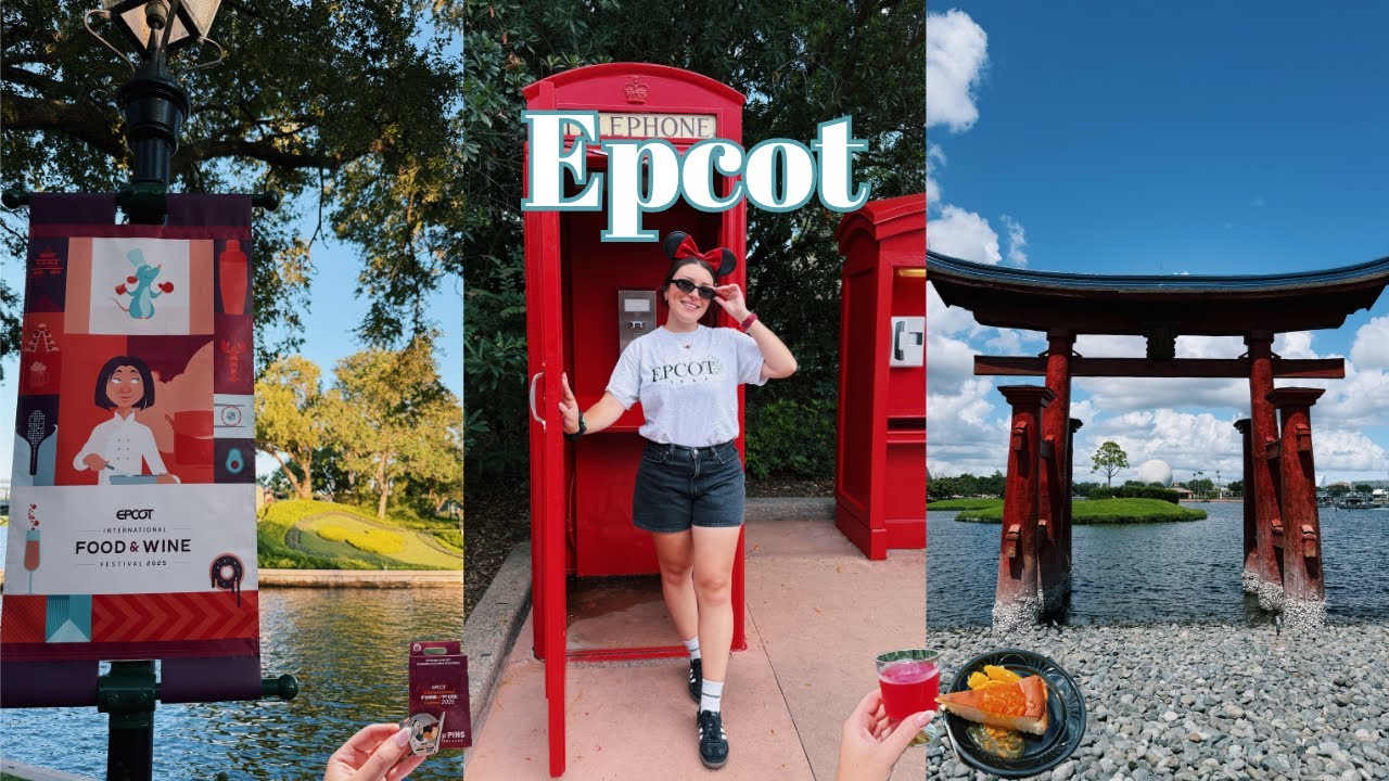 DAY 7 | DISNEY WORLD VLOG! Epcot, Food and Wine Festival, Polynesian Island Tower room tour & more!