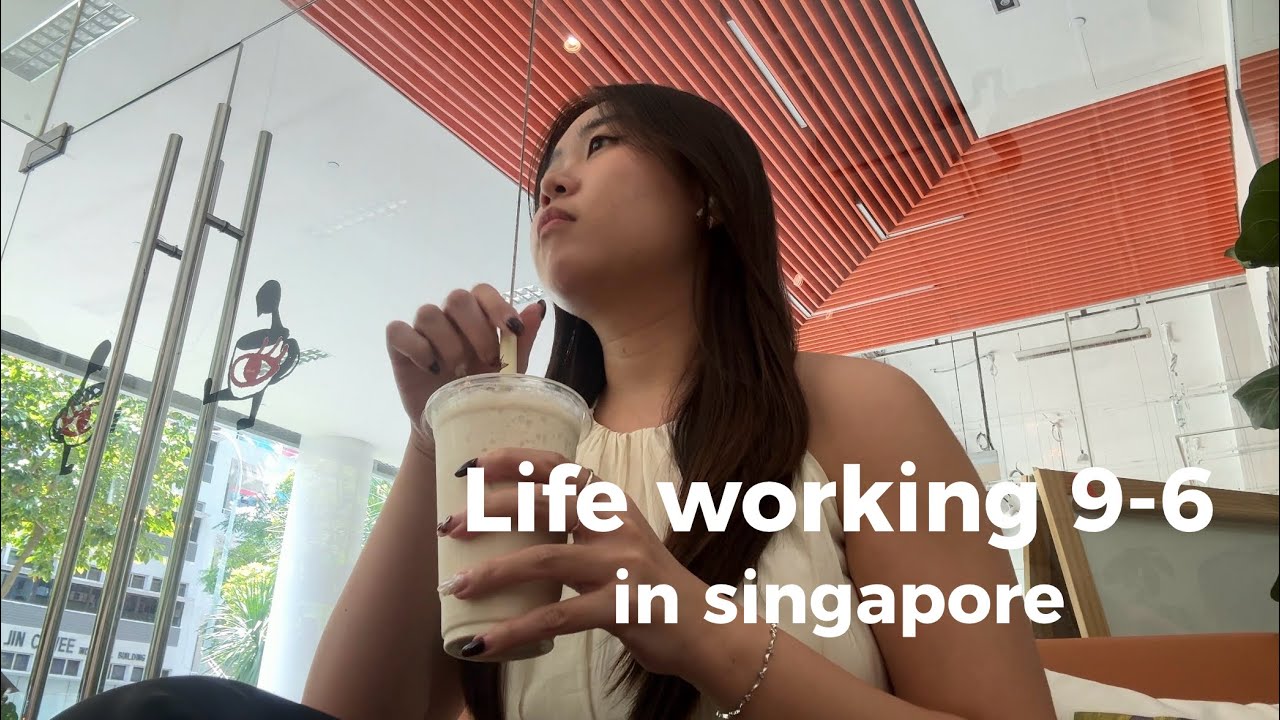 Working 9-6 in singapore | solo concert, paddleboating, cafes, and exhibitions