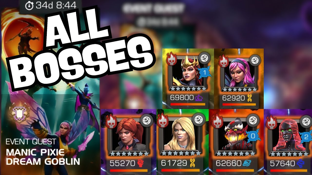 ALL BOSSES SOLO - MONTHLY QUEST MCOC 