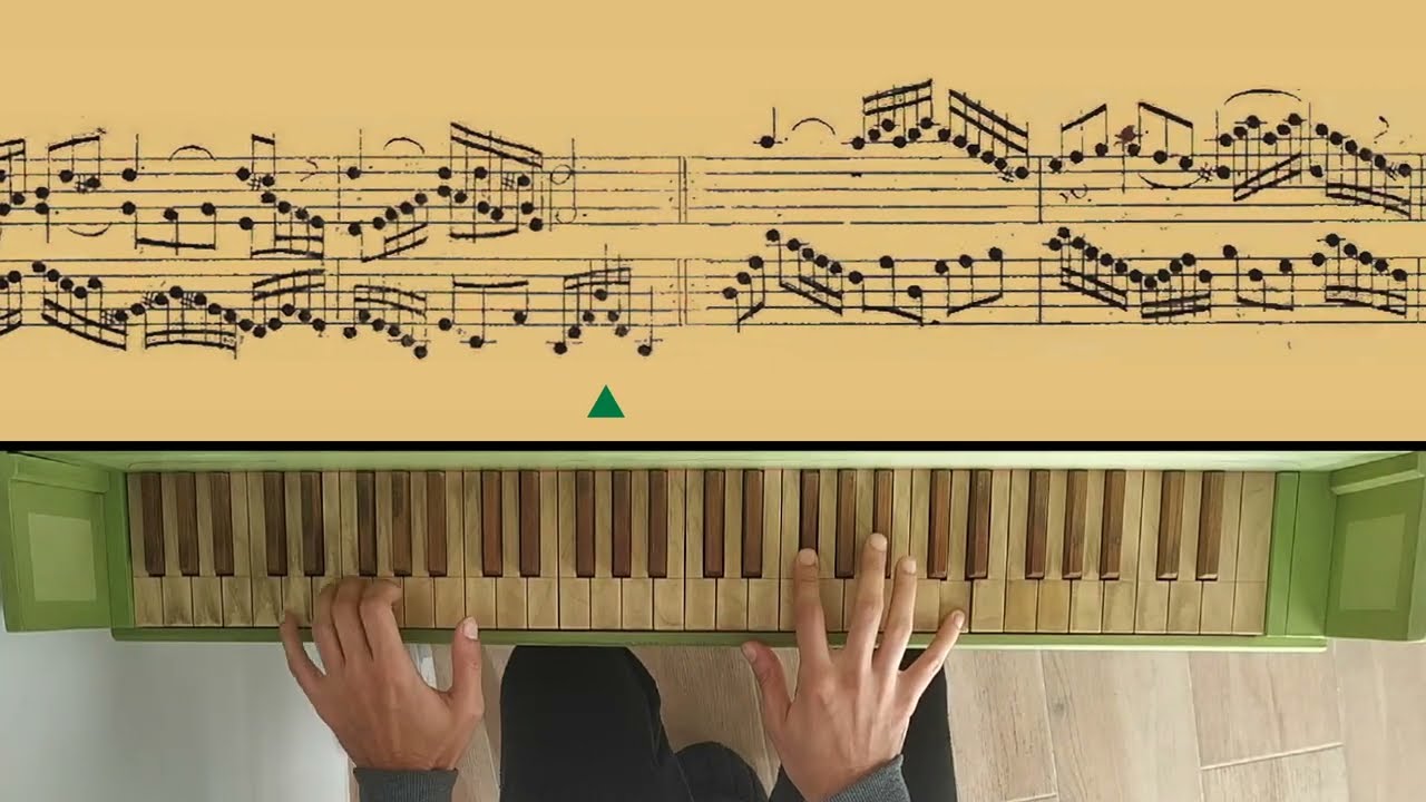 J.S.Bach - Goldberg Variations (BWV 988), Var. 3 à 1 Clav. (Ivano Zanzarella Harpsichord)