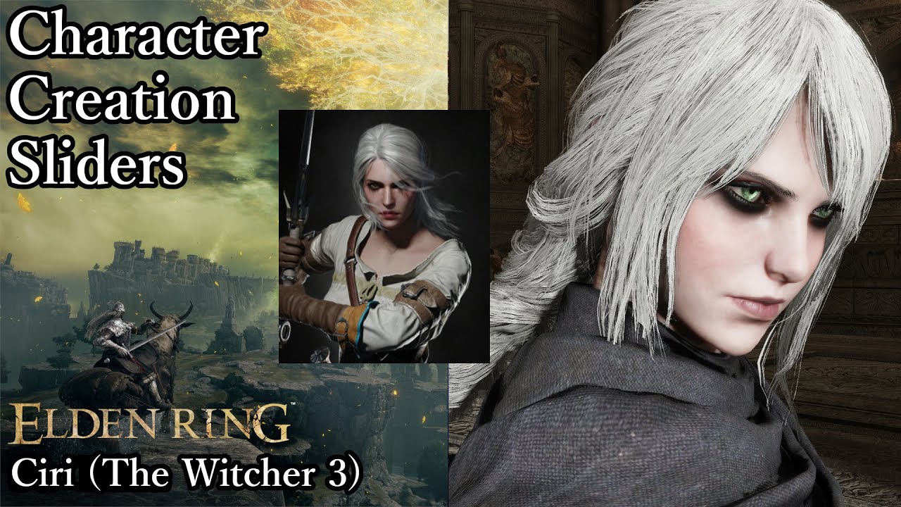 ELDEN RING Character Creation - Ciri (The Witcher 3)