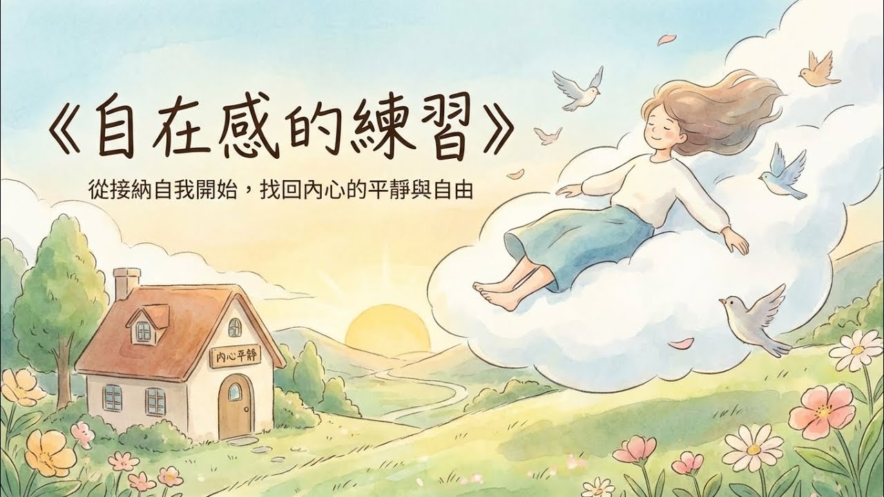《自在感的練習》：不必追求特別，也能活得踏實安心的勇氣