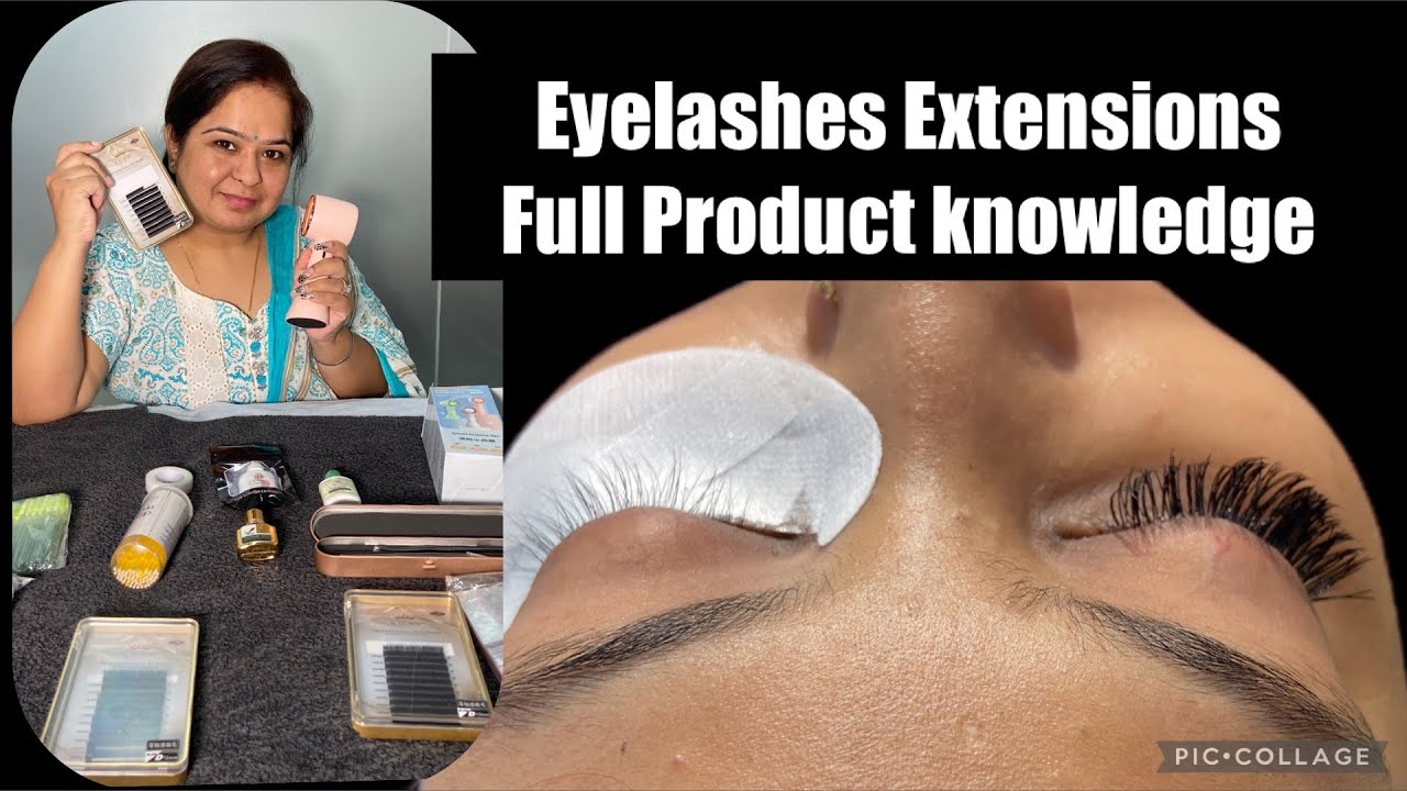 DIY Eyelash Extension Tutorial at Home  | आईलैश एक्सटेंशन करते टाइम क्या क्या प्रोडक्ट चाहिए
