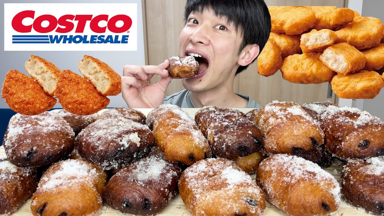 【大食い】サックサクに揚げたパンオショコラに躊躇なく砂糖をまぶして追いチョコして爆食したらまじで最高すぎてちょっと引いた