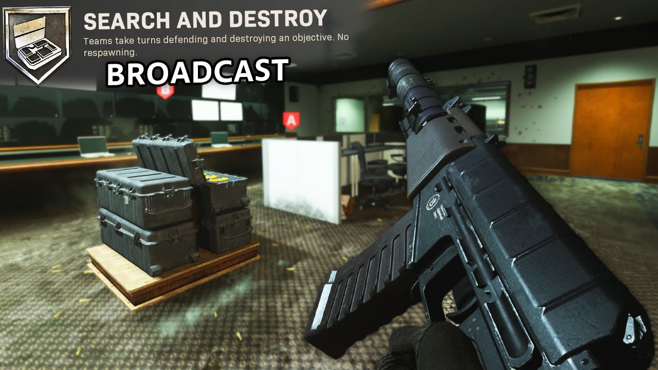 This is BROADCAST Search and Destroy in MODERN WARFARE