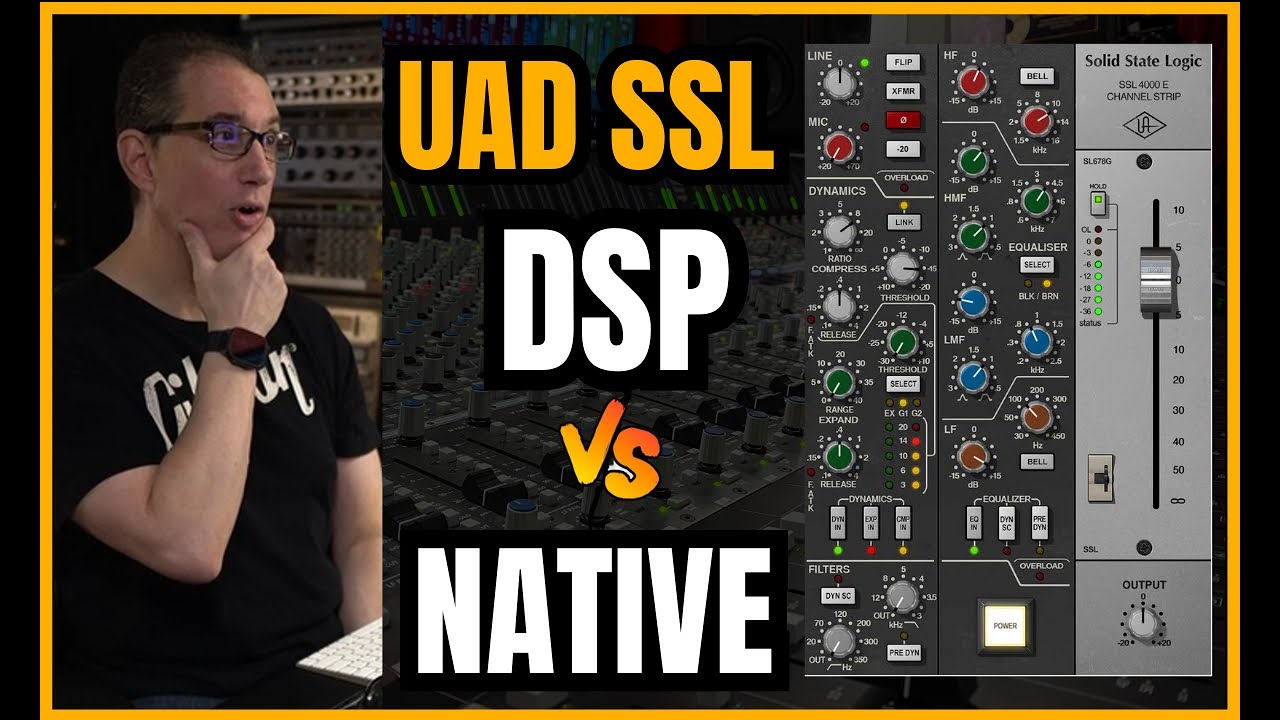 UAD SSL 4000e Channel Strip | Native vs DSP | How Many Can Your Session Run?
