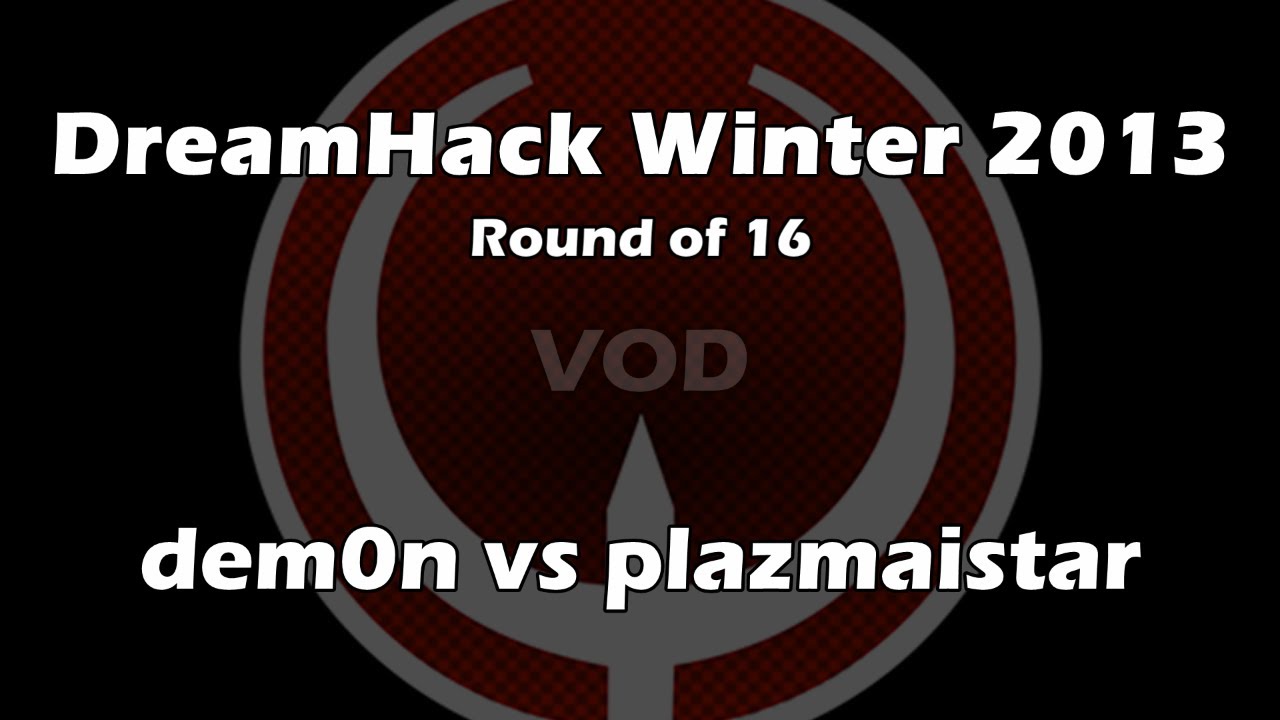 dem0n vs plazmaistar - DreamHack Winter 2013 1/8-Finals (Quake Live VOD)