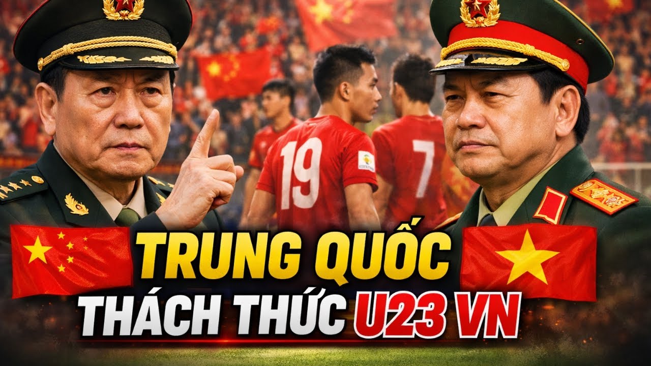 “90 PHÚT LÀ ĐỦ!” – PHÁT NGÔN GÂY SỐC CỦA CĐV TRUNG QUỐC TRƯỚC GIỜ ĐẤU U23 VIỆT NAM