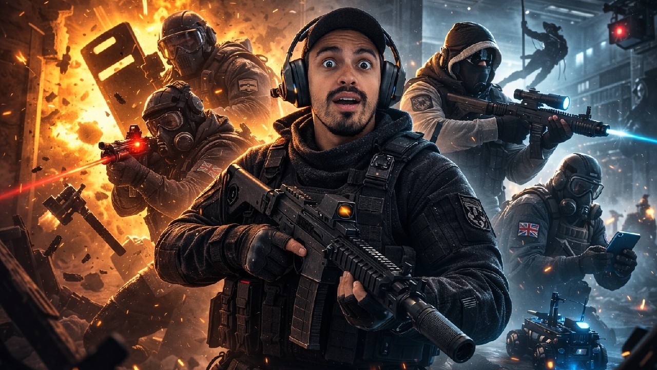 🚨 AO VIVO: Rainbow Six Siege – Partidas Táticas e MUITA TENSÃO!
