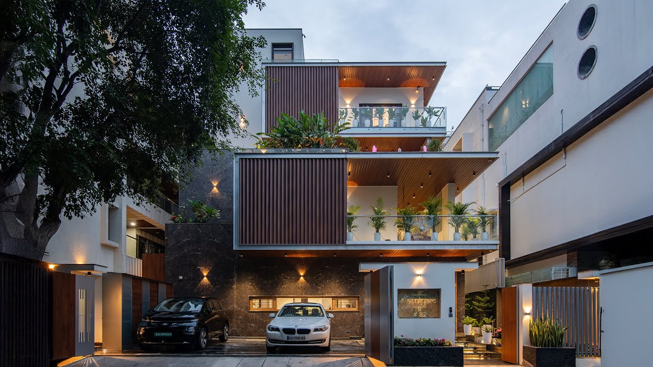 Atulyam the luxury 8000sqft villa by creo concepts/ Spacio architects.
