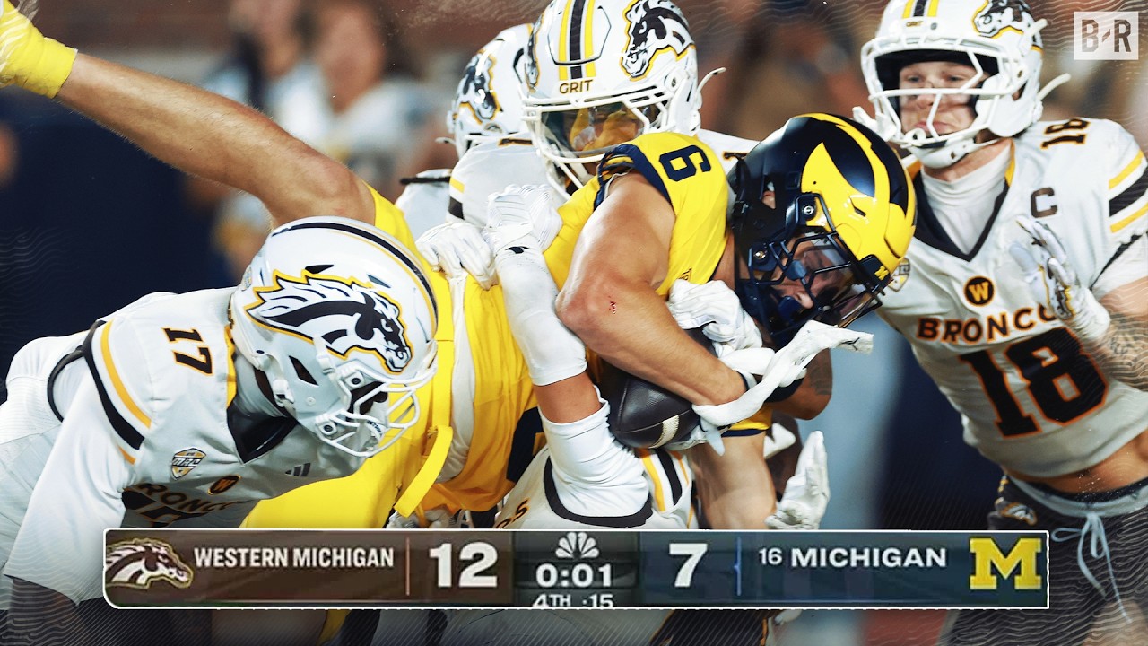 Michigan HAIL MARY for the Win in Controversial Ending vs. Western Michigan