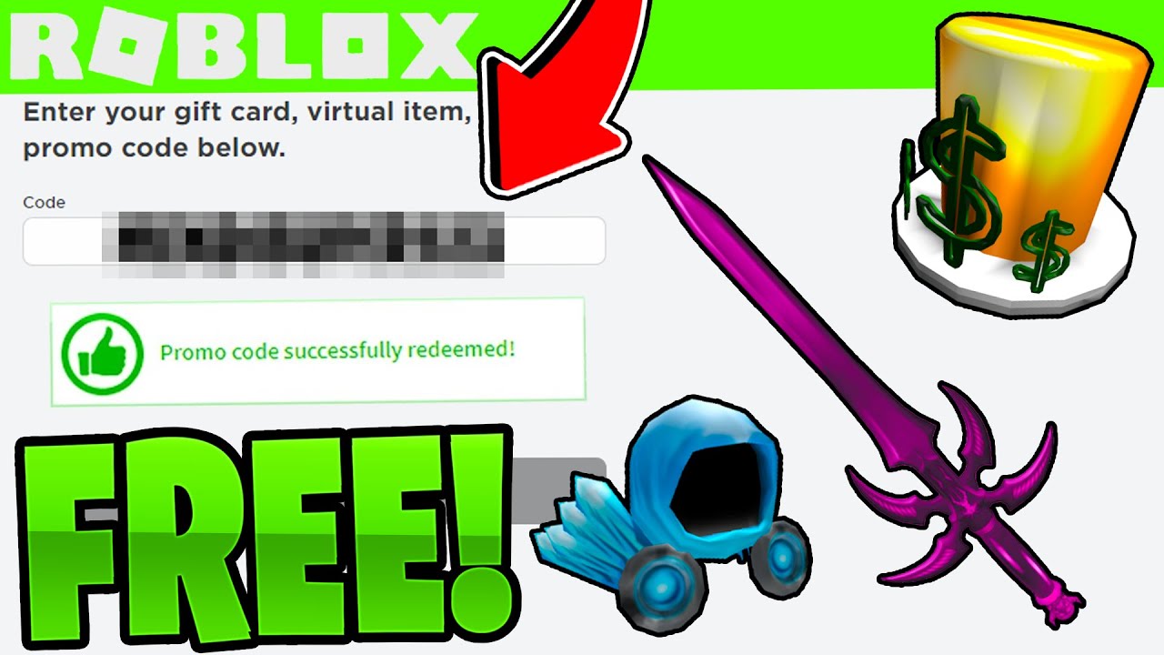 DARMOWE ITEMY ROBLOX #1