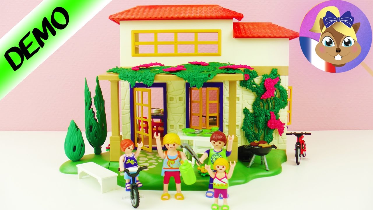 Maison de vacances Playmobil Démo Français! Démo - Joue avec moi - Jeux pour enfants