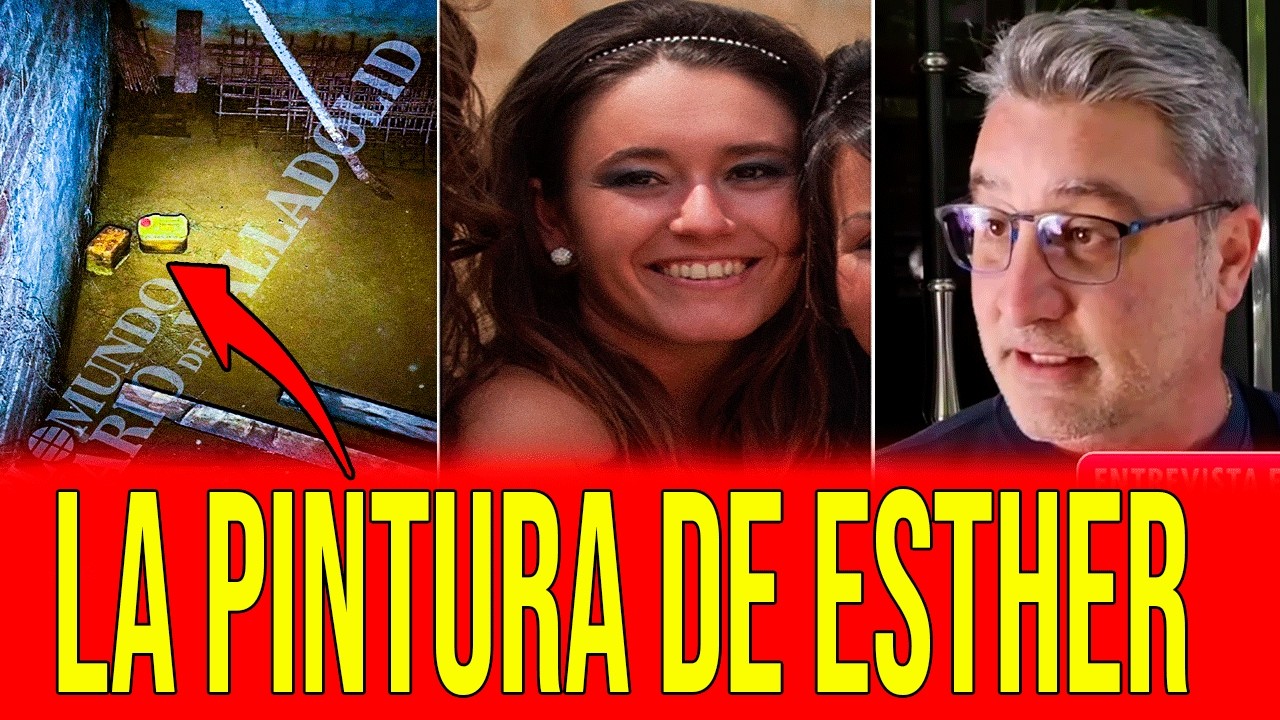ENCUENTRAN LA PINTURA AZUL DE ESTHER L&Oacute;PEZ EN EL CUARTO SECRETO DEL ASESIN0 EN SU CASA!!
