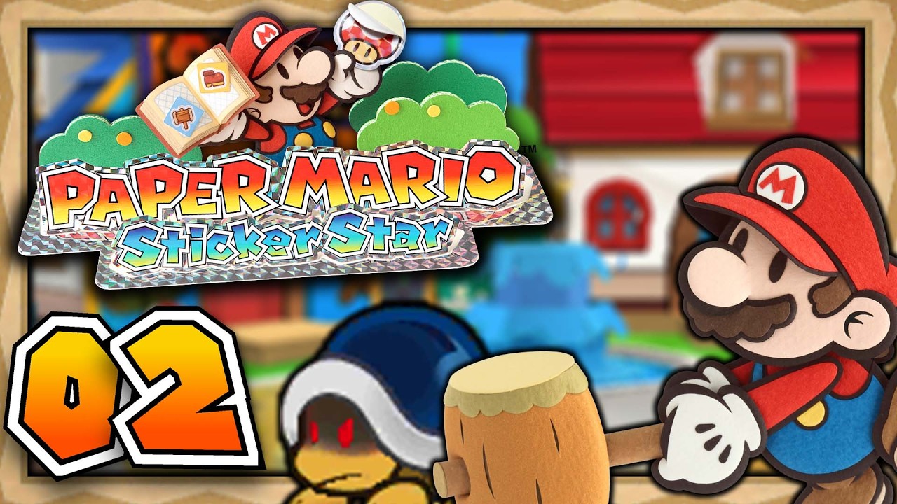 🔴Drübenhügel, Gebirge & der erste Royalsticker! | PAPER MARIO STICKER STAR! #2⭐