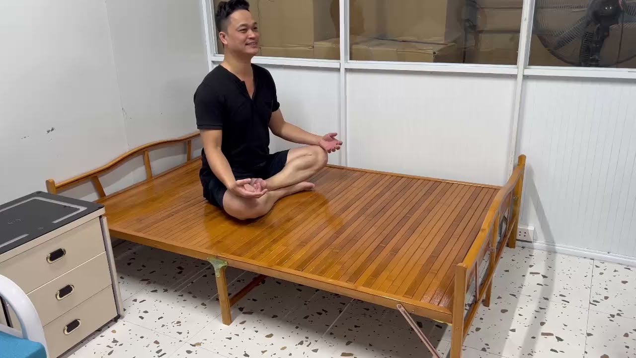 Giường Tre Gấp Gọn 1m2 – Tiện Lợi, Bền Đẹp Cho Mọi Không Gian