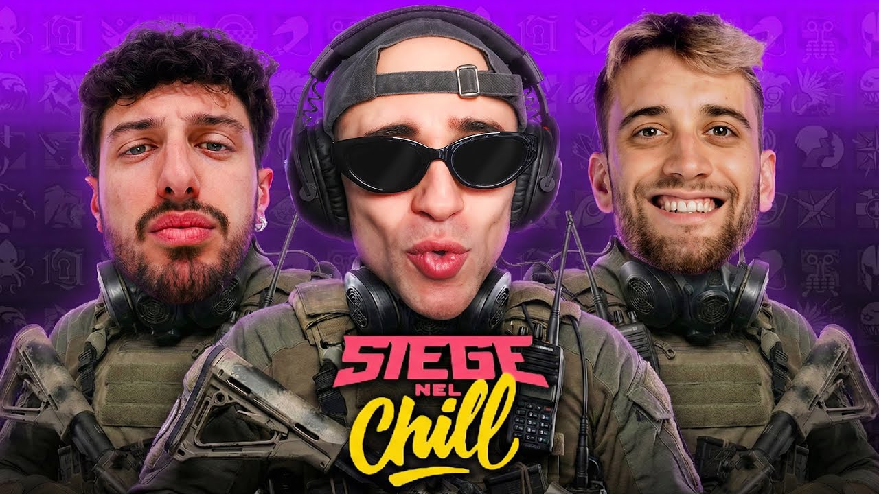 RADE, MOONRYDE & T3B nel TORNEO di RAINBOW SIX SIEGE! #siegenelchill
