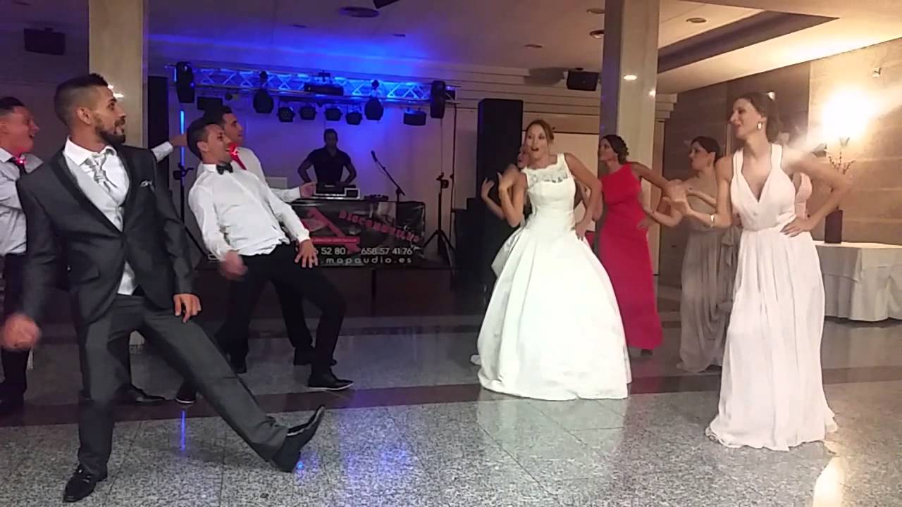 Baile sorpresa grease boda fani y ruben- 1/08/2015
