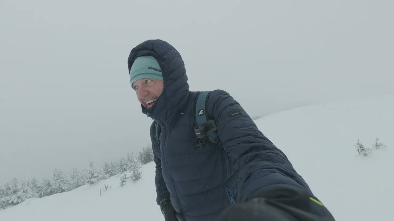Vf. Vlădeasa, cel mai mare viscol din viața mea 