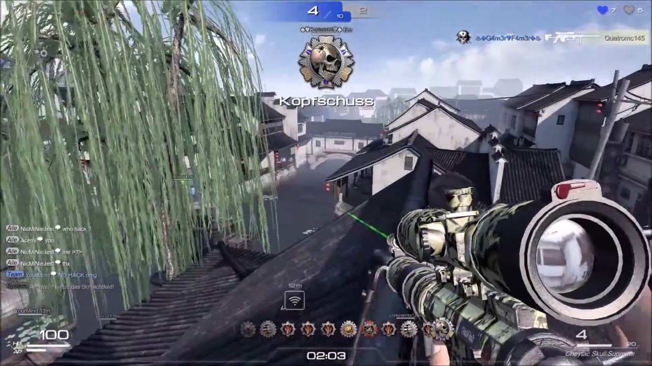 S.K.I.L.L Special Force 2 ♥Cheytac Skull Supreme Fragmovie♥