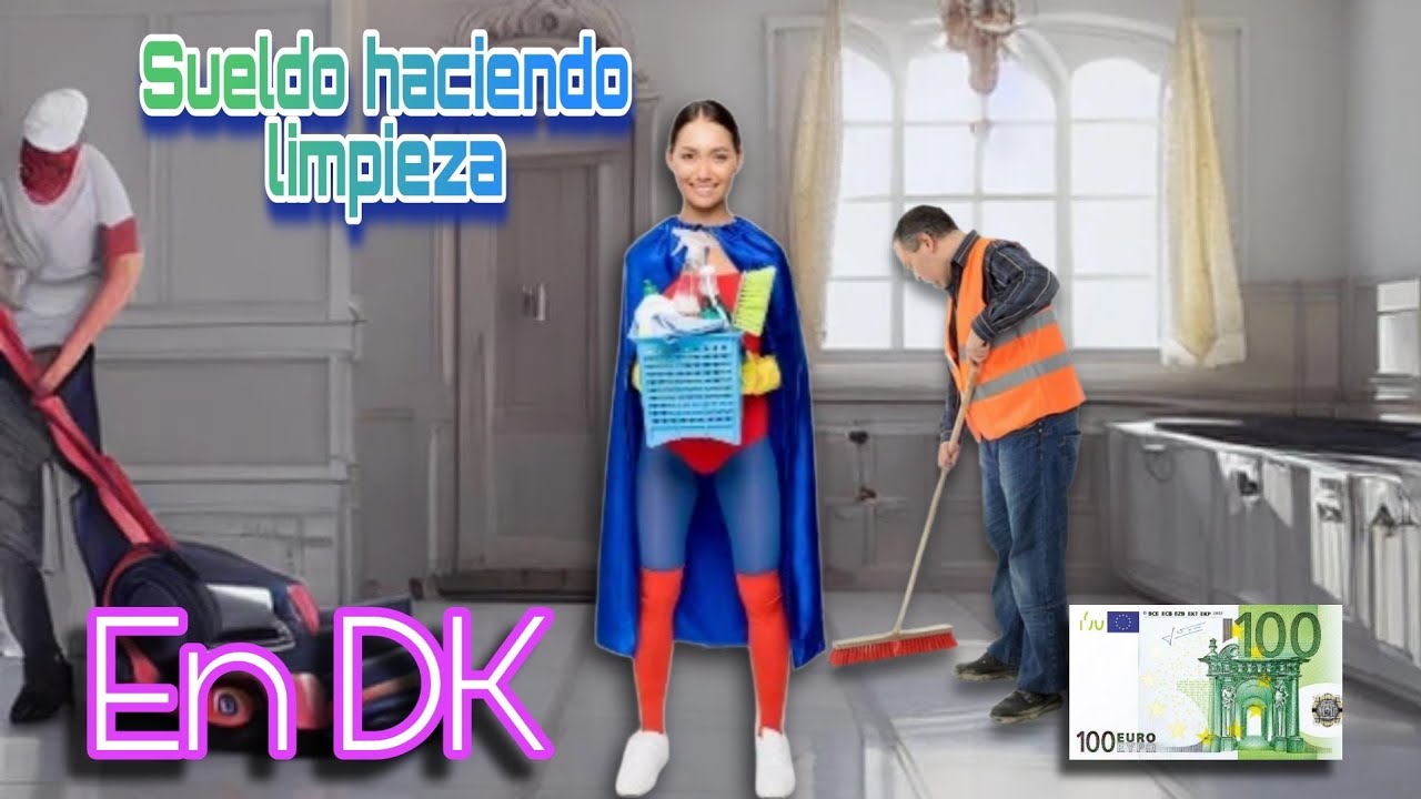 Como es TRABAJAR Haciendo Limpieza en Dinamarca Cuanto se GANA??? (Muestro Recibo de PAGO)