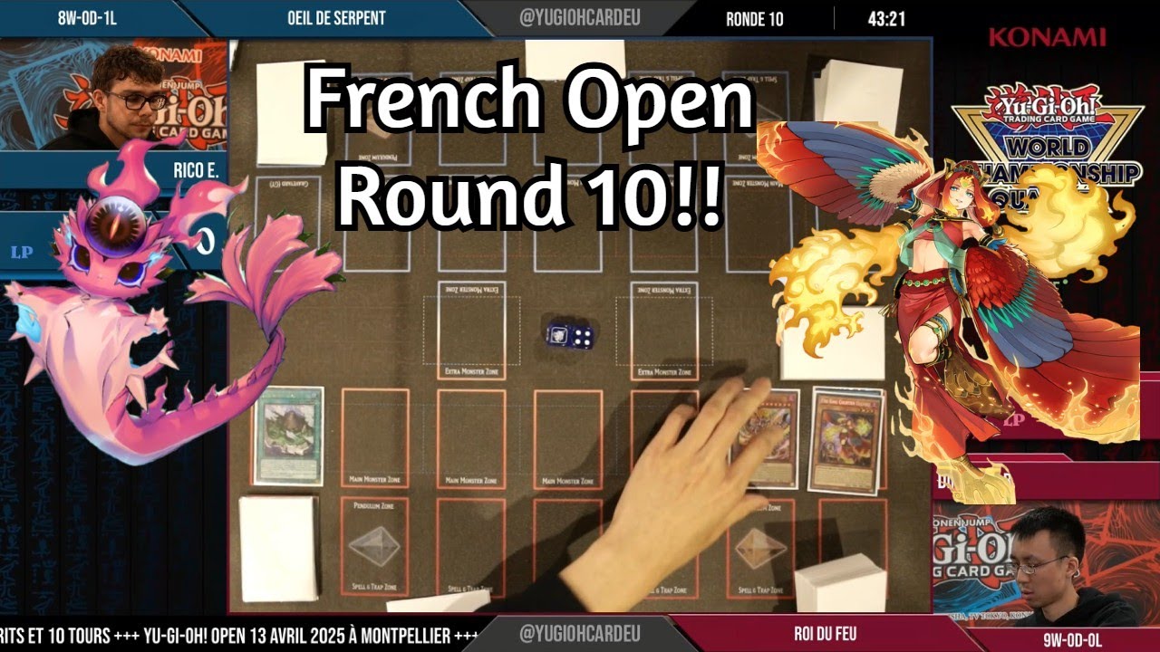 Snake-Eye Fiendsmith Vs Fire King FINALS French Open Yu-Gi-Oh!