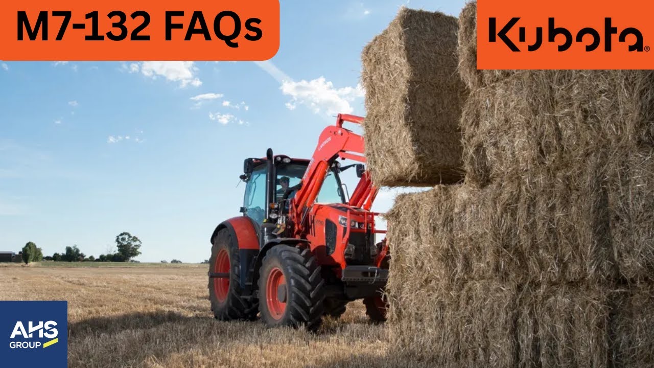 Kubota M7-132 Tractor FAQ – Everything You Need to Know #kubota #kubotatractor