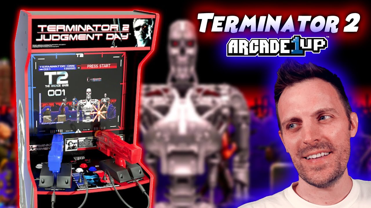 Arcade1Up Terminator 2 vs. Original Cabinet