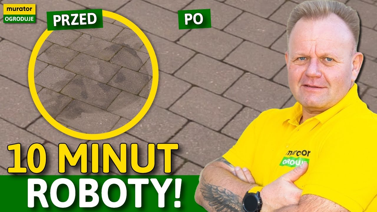 Jak skutecznie wyczyścić kostkę? Wiesiek Skiba testuje! I MURATOR OGRODUJE