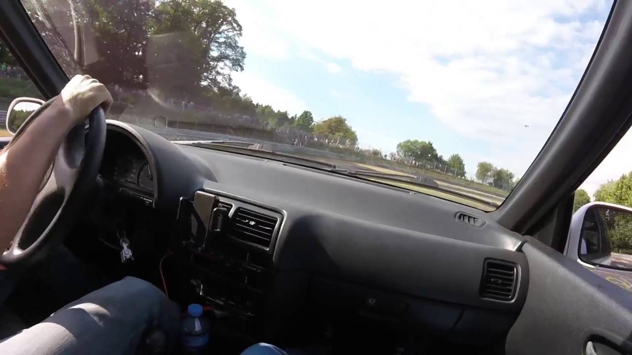 full lap nurburgring suzuki swift GTI 1995 28/08/2016