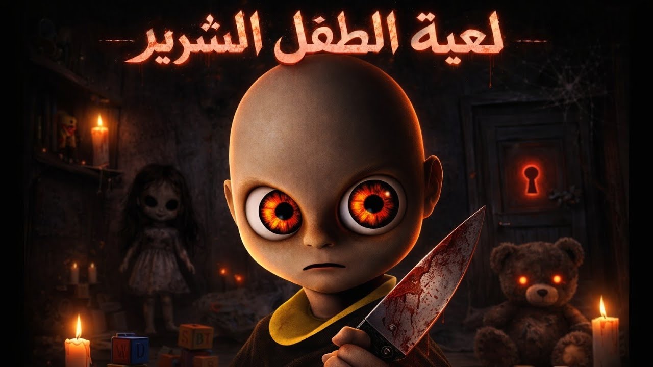 لعبه الطفل الشرير اول مره بجربها معكم | the baby in yellow 😱🔥