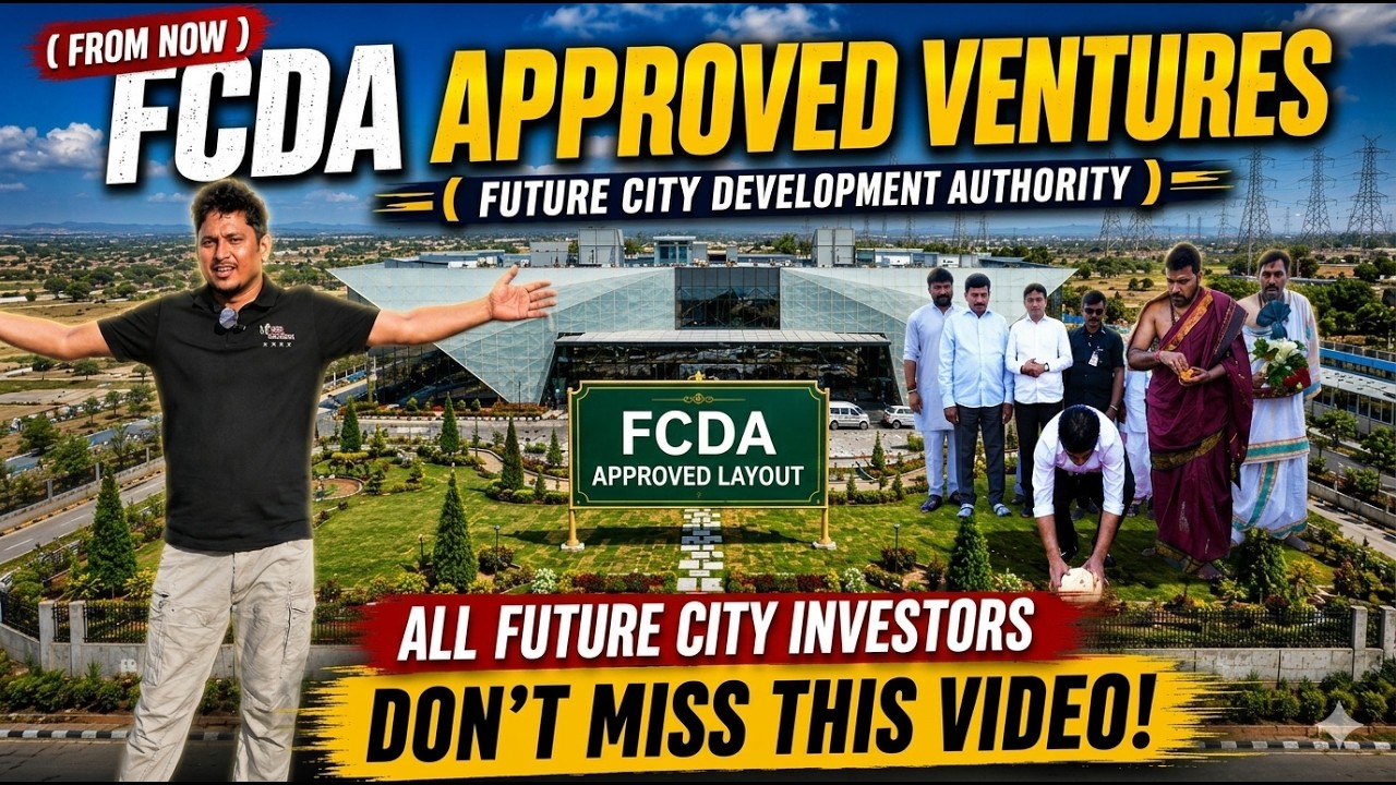 Future City FCDA Approvals Started | Open Plots & Acres Available
