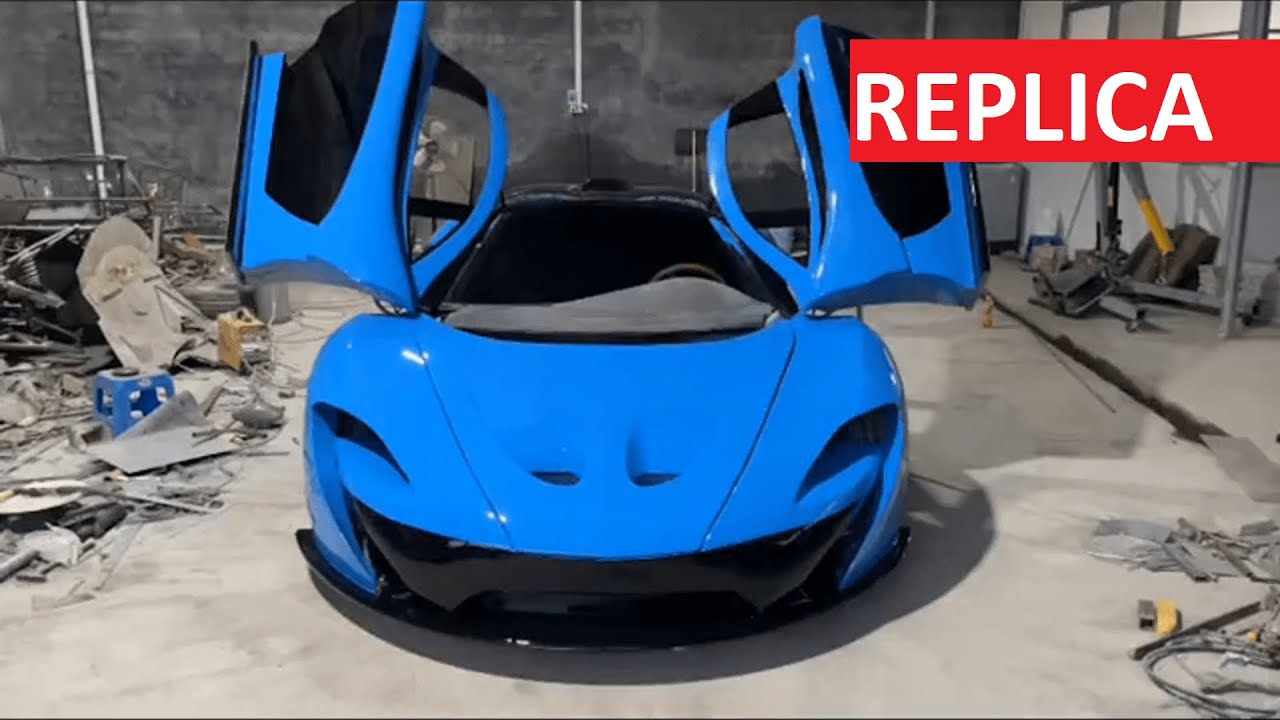 Полная покадровая сборка | Самодельный McLaren P1 GTR | РЕПЛИКА.