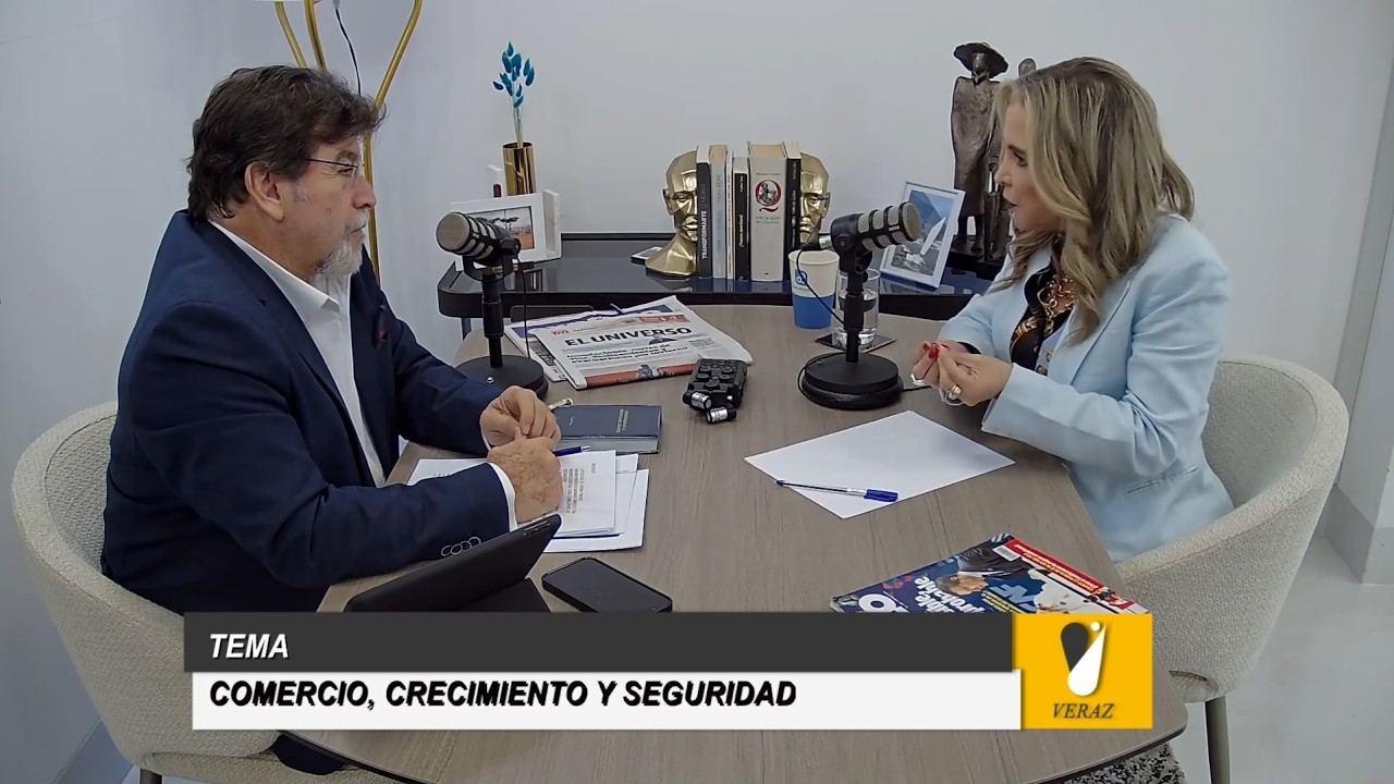 Veraz: Comercio, crecimiento y seguridad / Entrevista a la Pdta. de la CCQ Mónica Heller