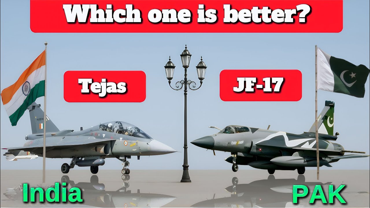 Tejas 🇮🇳 vs JF-17 🇵🇰 | Full Fighter Jet Comparison | Flanker Edition | #tejas #jf17