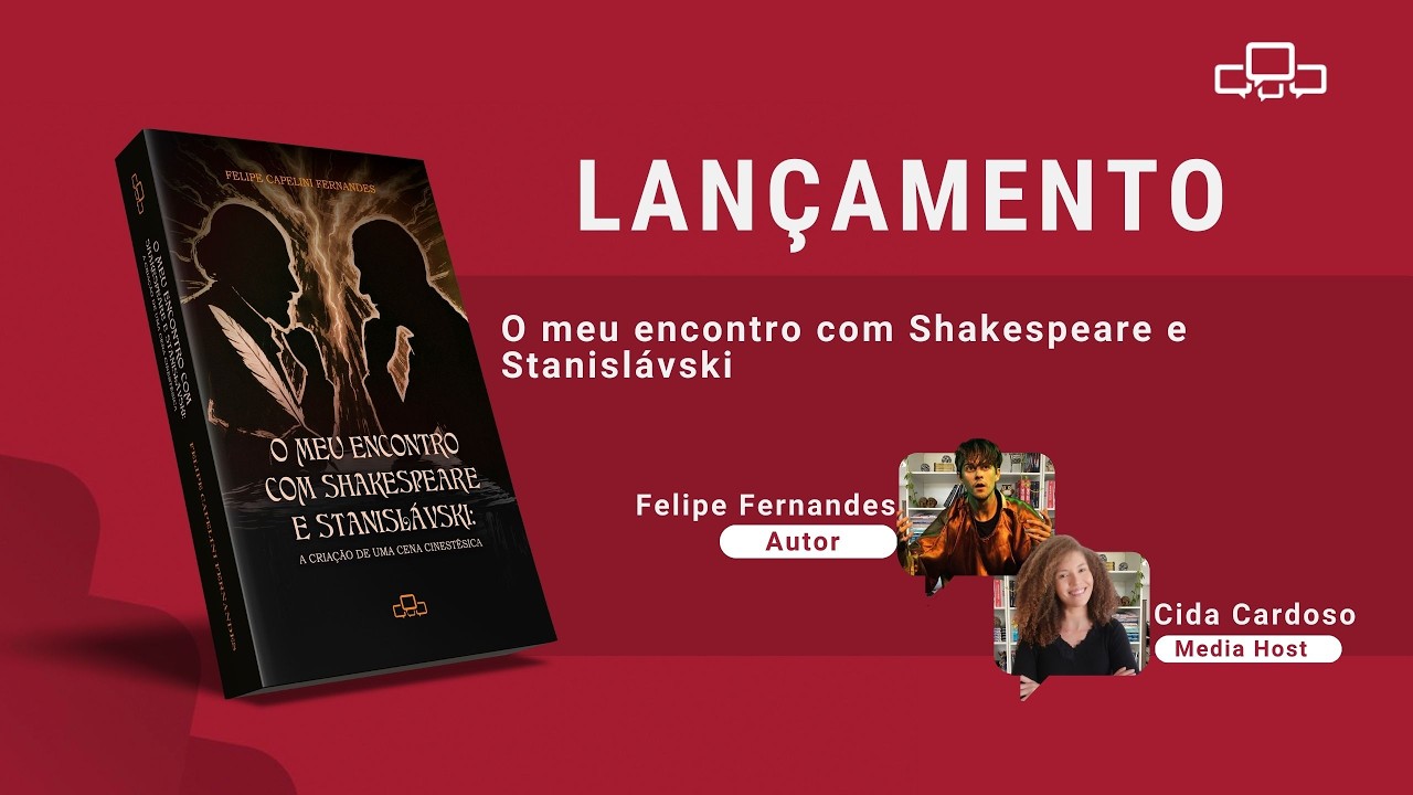 [Lançamento] O meu encontro com Shakespeare e Stanislávski de Felipe Fernandes