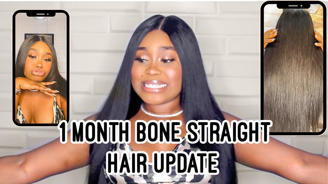 RAW VIETNAMESE BONE STRAIGHT HAIR 1 MONTH UPDATE|IS VIETNAMHAIRLUXURY HAIR A SCAM?| EMEM ENE