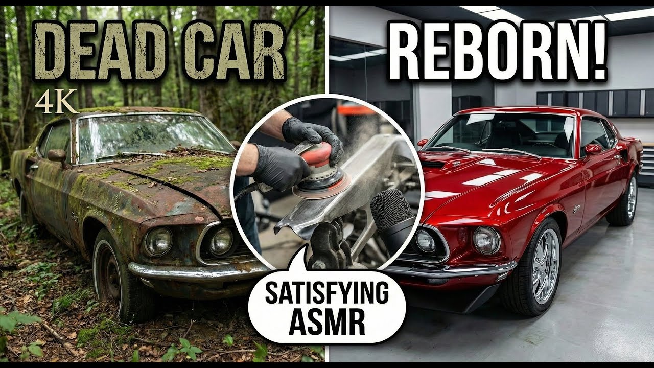 Dead Car Reborn! (Satisfying ASMR)