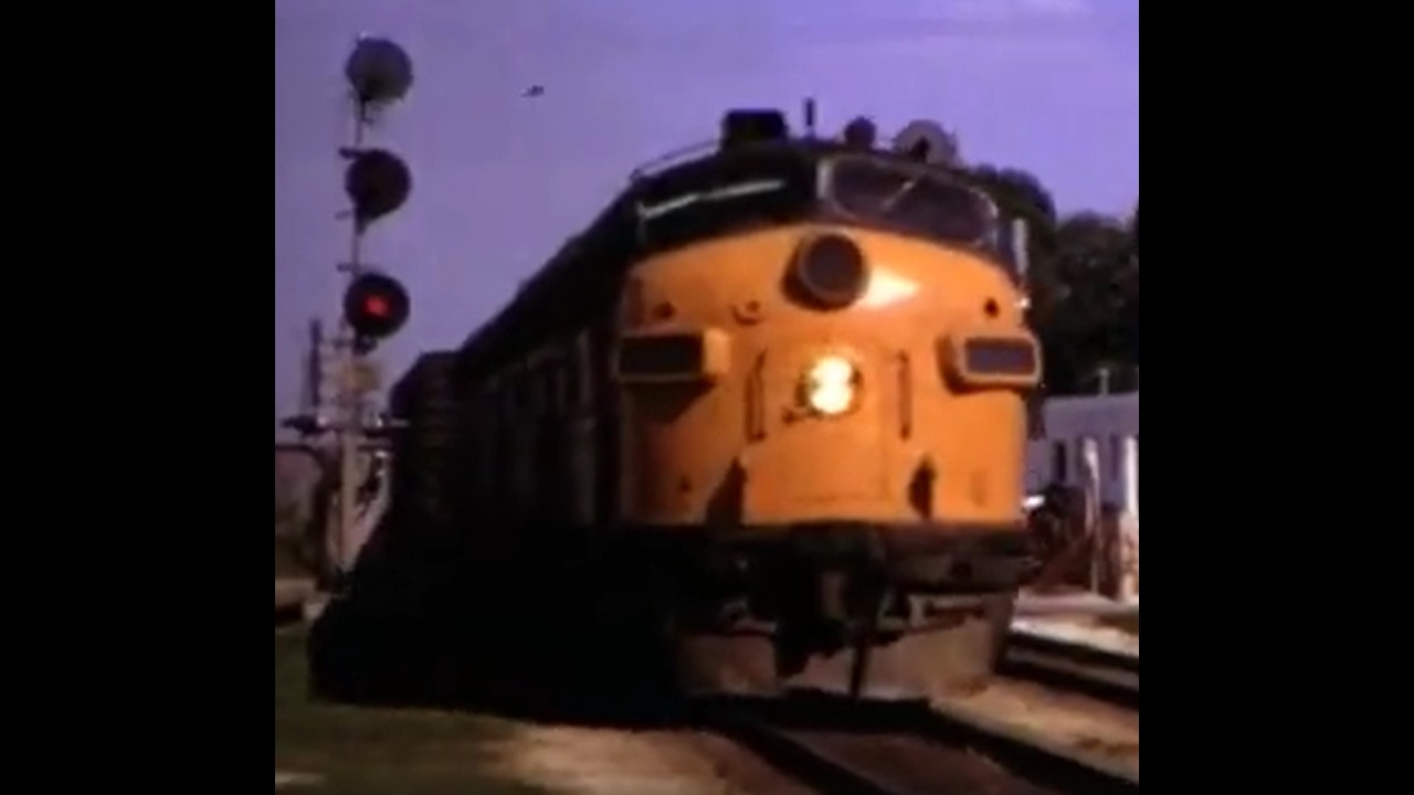 C&NW, CGW remnants, ICG, Milwaukee Road.  August 1972  Super 8  silent footage