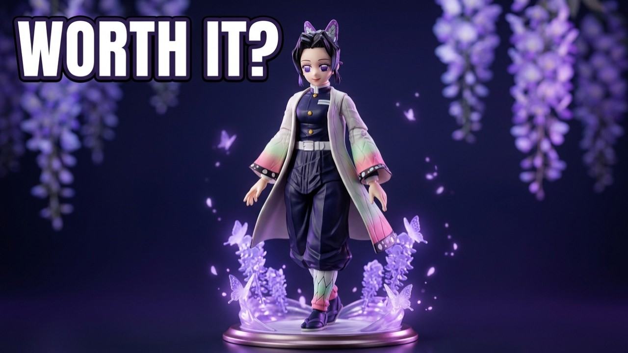 Hot Takes! Is it Good? Shinobu Kocho - Demon Slayer Action Figure | Unboxing - McFarlane Toys