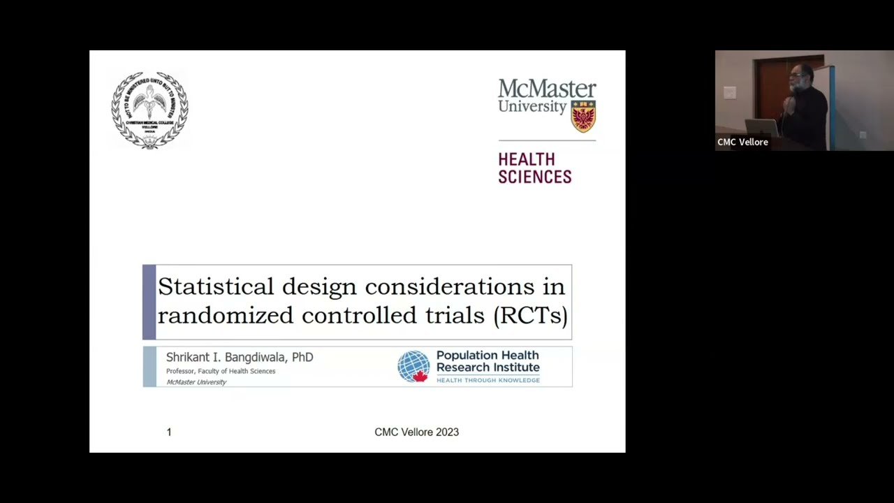 COMMON RCT DESIGNS IN PHASE IIB AND III CLINICAL TRIALS - PART I _ DR. SHRIKANT I. BANGDIWALA