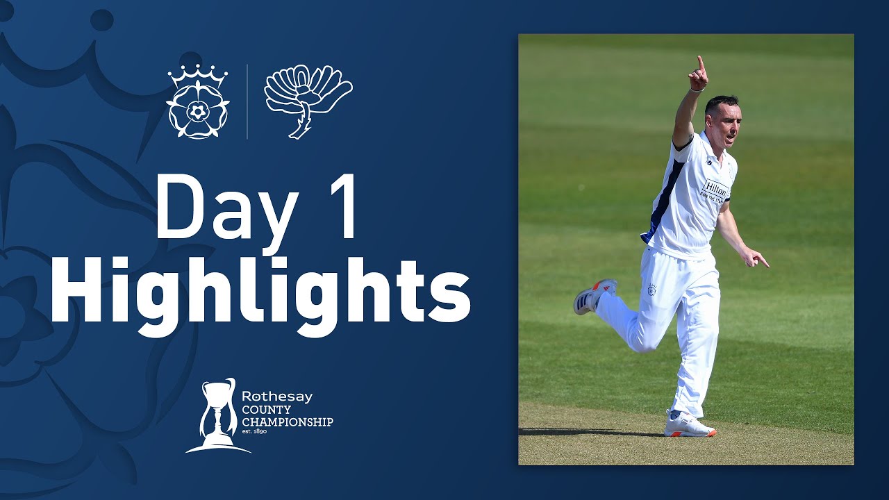 Abbott & Dawson Take Three Each | Hampshire Men v Yorkshire - Rothesay CC, Day One Highlights
