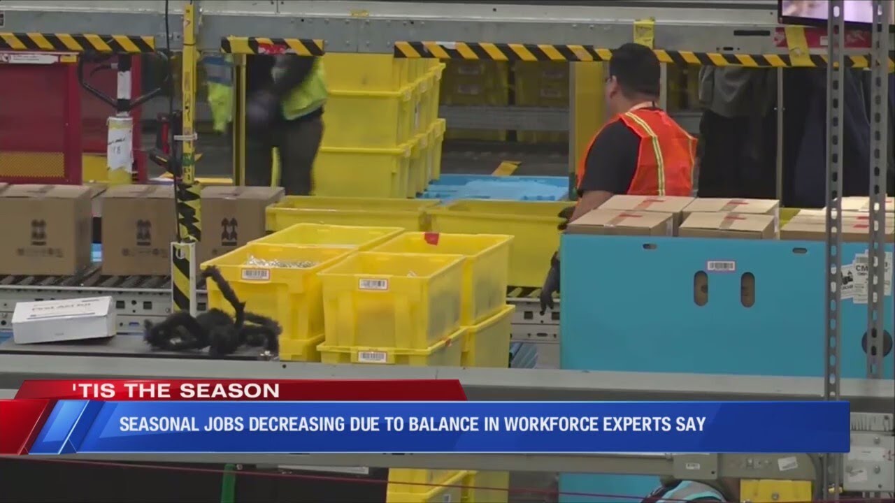 Virginia Career Works says seasonal jobs are decreasing in 2023