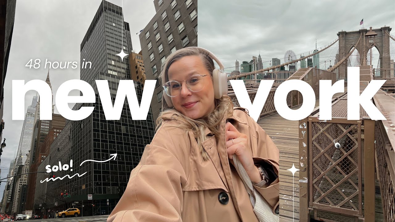 48 часов в Нью-Йорке | Моя первая самостоятельная поездка 🗽 | Гастрономические туры, шопинг в Сох...
