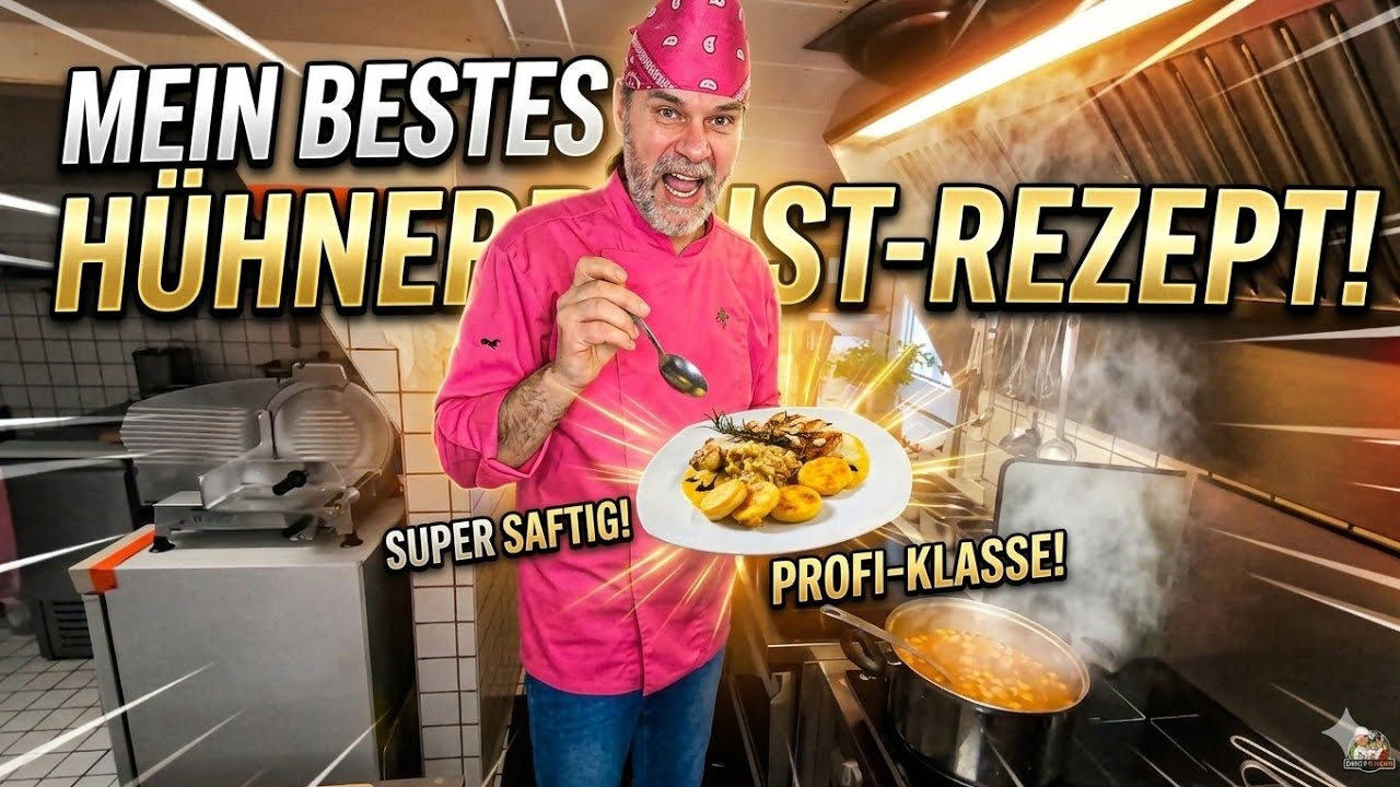 Die ultimative knusprige Hendlbrust: Hähnchen, Schnell, einfach, butterzart!| Herbi's Kitchen 🍽️📍