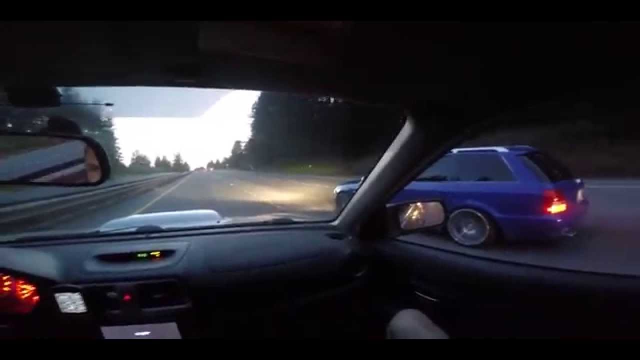 B5 S4 Avant vs Subaru Sti