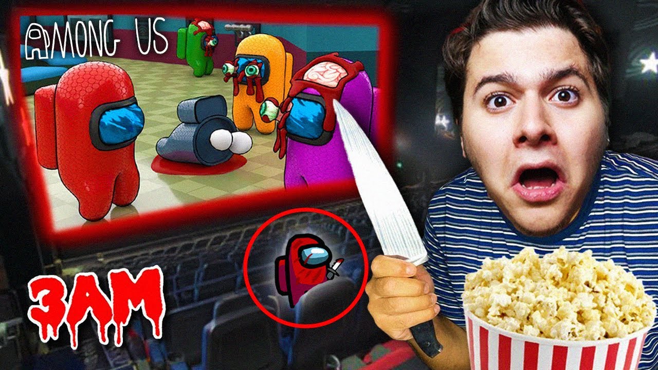 Gece 3'te AMONG US 3D FİLMİ İZLEMEYİN !! (İMPOSTOR EVİME GELDİ)