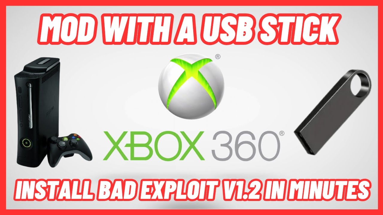 Quick & Easy Xbox 360 USB Exploit | Bad Update 1.2 | Run Homebrew (No Soldering Required)