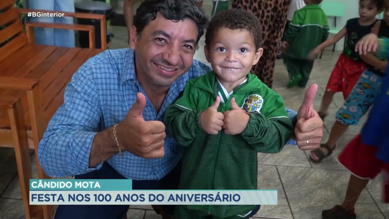 Cândido Mota: festa nos 100 anos do aniversário