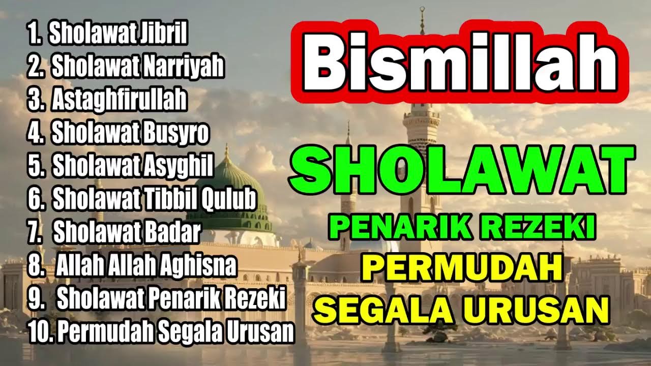 🔴 LIVE SHOLAWAT BUSYRO PEMBUKA REZEKI & PELUNAS HUTANG 2026